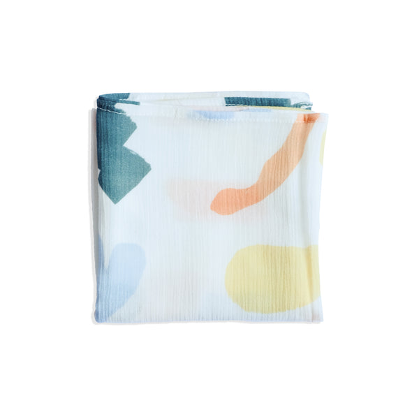 Abstract small scarf - Yellow - klueconcept