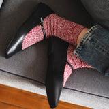 Klue Cotton Pattern socks | COTON MELANGE collection - klueconcept
