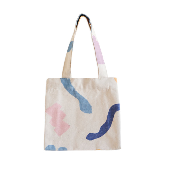 Abstract Tote Purple - klueconcept