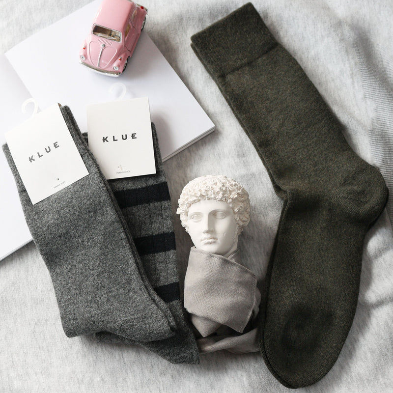 Klue gift bag wool socks x3 | LIGHT - klueconcept