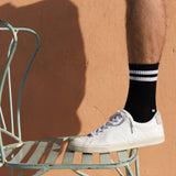 Klue organic cotton tennis socks | ATHLETICS VINTAGE STRIPES collection - klueconcept