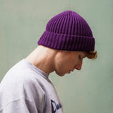 Klue Soft Beanie hat - Color Purple- klueconcept
